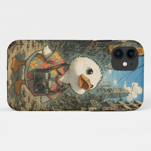 Duck Tourist Apocalipty Chinatown Case-Mate iPhone Hülle (Rückseite (Horizontal))