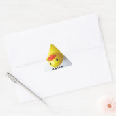 Duck U Dreieckiger Aufkleber (Umschlag)