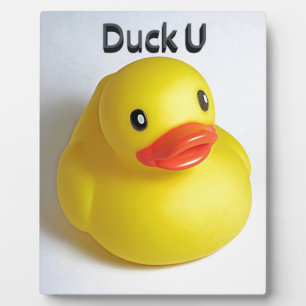Duck U Fotoplatte