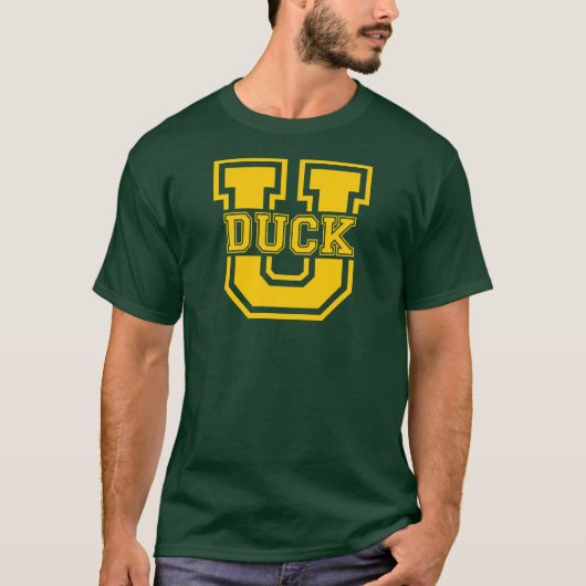 DUCK U (Gelb) T-Shirt (Vorderseite)