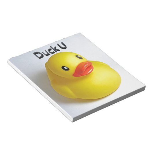 Duck U Notizblock (angewinkelt)