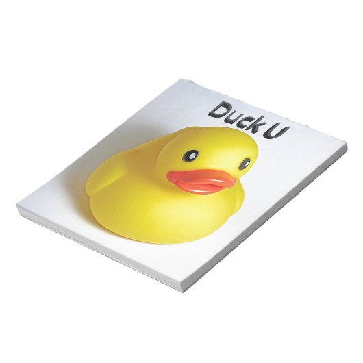 Duck U Notizblock (Rotiert)