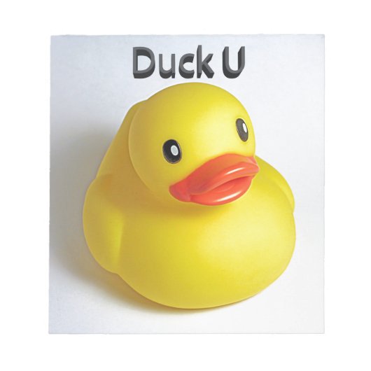 Duck U Notizblock (Vorderseite)