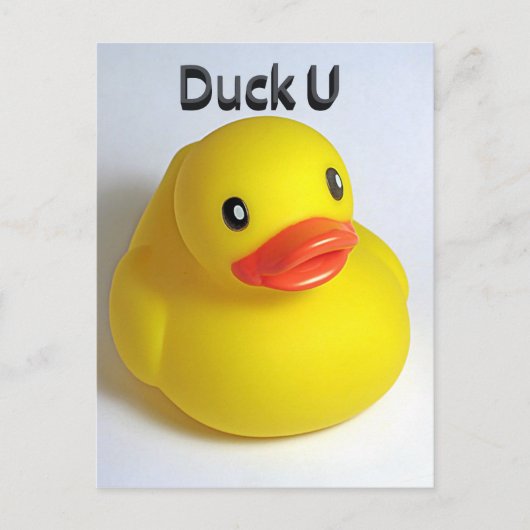 Duck U Postkarte (Vorderseite)
