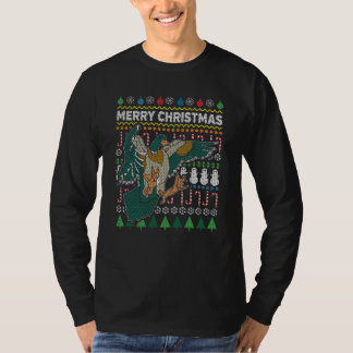 Duck Ugly Christmas Sweater Wildlife Series T-Shirt