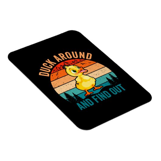 Duck umher und finden Sie heraus Magnet (Rechte Seite)