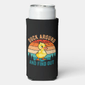 Duck umher und finden Sie heraus Selters Dosenkühler (Seltzer Rückseite)