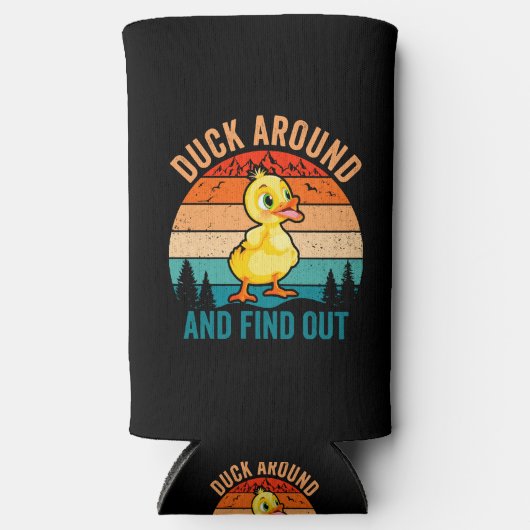 Duck umher und finden Sie heraus Selters Dosenkühler (Vorderseite)