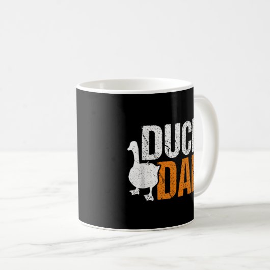 Duck Vater Animal Lover Niedlich Ducks als verwahr Kaffeetasse (VorderseiteRechts)