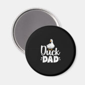 Duck Vater Funny Water Ducklings Bauer Geschenke Magnet (Vorderseite/Rückseite)