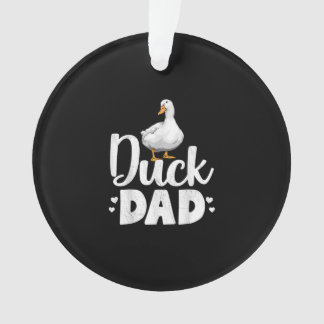 Duck Vater Funny Water Ducklings Bauer Geschenke Ornament