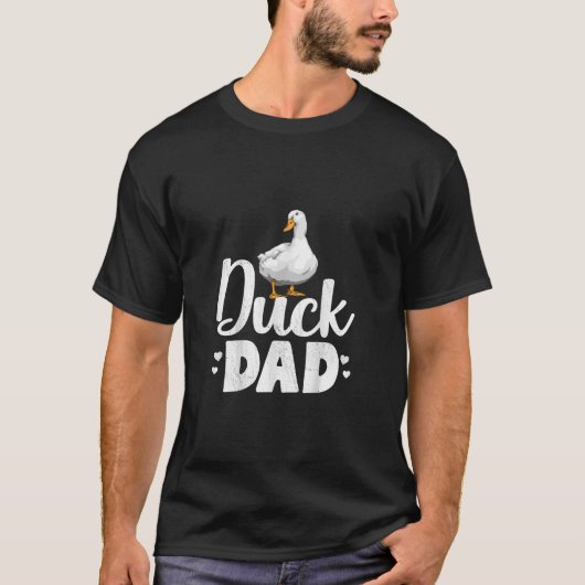 Duck Vater Funny Water Ducklings Bauer Geschenke T-Shirt (Vorderseite)