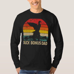 Duck Vintag Retro Duck Bonus Vater Vatertag T-Shirt