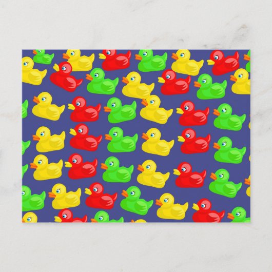 Duck Wallpaper Postkarte (Vorderseite)