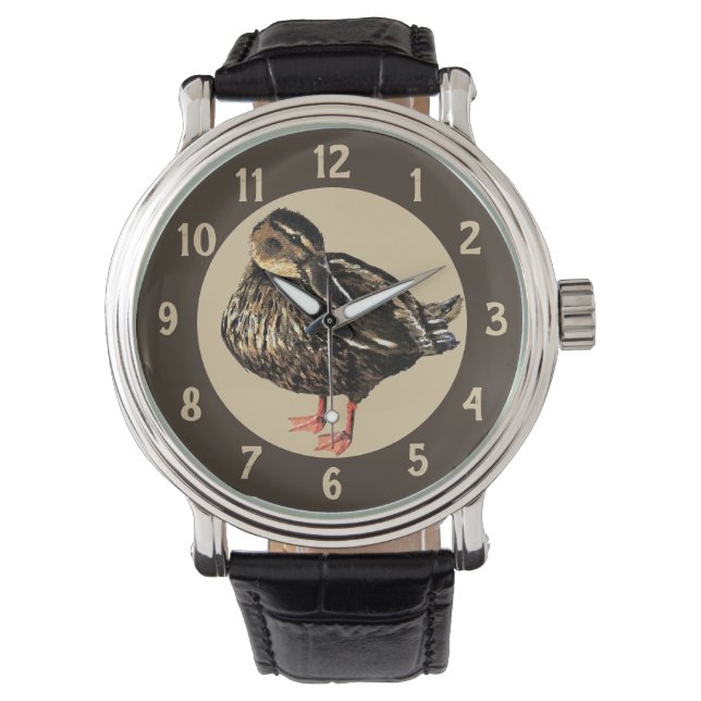 Duck Watch Armbanduhr (Vorderseite)