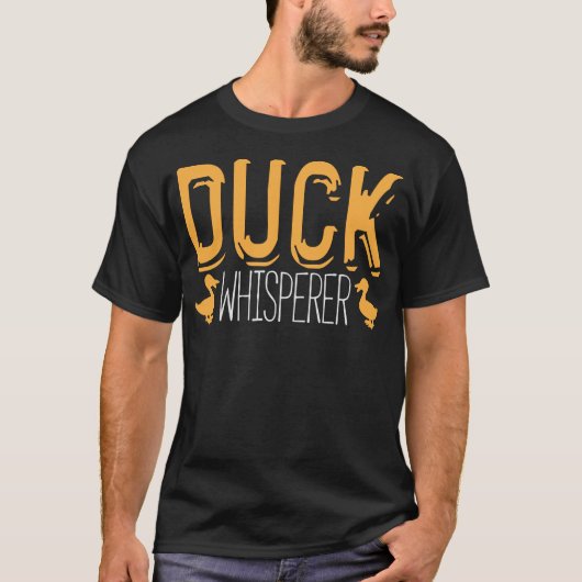 Duck Whispers Enten Vogelvögel Bird Khaki Campbell T-Shirt (Vorderseite)
