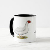 Duck White Muscovy Tasse (Vorderseite Links)