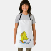 Duck with Book Schürze (Insitu)