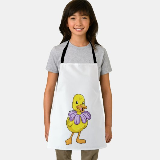 Duck with Daisy Schürze (Insitu)