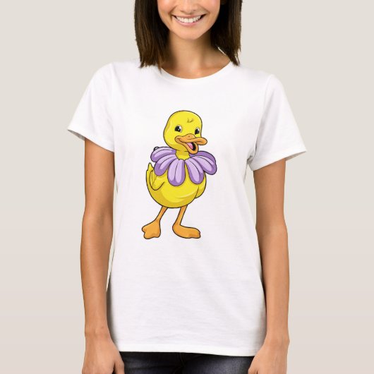 Duck with Daisy T-Shirt (Vorderseite)