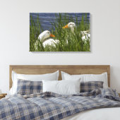 Duck Wrapped Canvas Leinwanddruck (Insitu (Schlafzimmer))