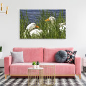 Duck Wrapped Canvas Leinwanddruck (Insitu (Wohnzimmer))
