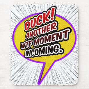 Duck WTF Mousepad