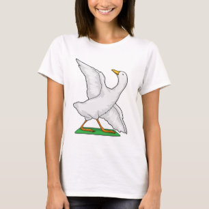 Duck Yoga Mediation Fitness T-Shirt
