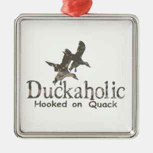 DUCKAHOLIC ORNAMENT AUS METALL