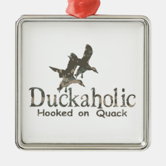 DUCKAHOLIC ORNAMENT AUS METALL