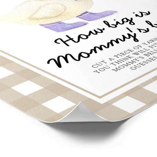 Duckbaby-Dusche - wie groß ist das Bauchspiel der Poster (Ecke)