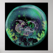 Duckbill Dinosaurier Poster (Vorne)