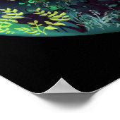 Duckbill Dinosaurier Poster (Ecke)