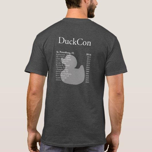 DuckCon Shirt 2016 (Rückseite)