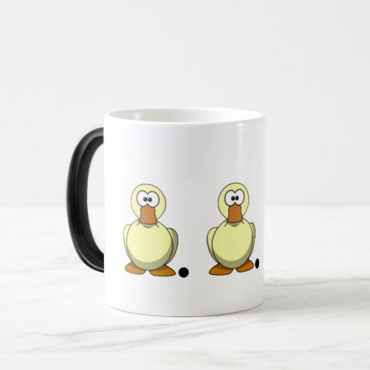 DuckDuckGoose-Tasse Verwandlungstasse (Vorderseite Links)