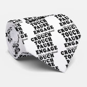 Ducken sich Touch-Pause sich engagieren Krawatte (Gerollt)