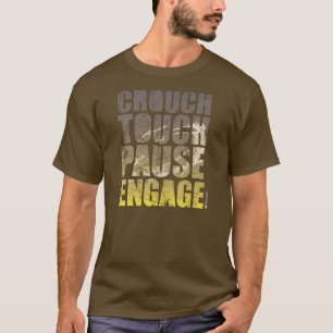 DUCKEN SICH TOUCH-PAUSE SICH ENGAGIEREN RUGBY-T - T-Shirt