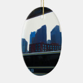 Ducken Sie Ausflugfensteransichten von Keramikornament (Rechts)