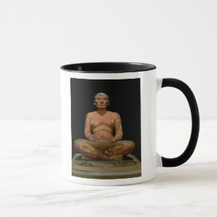 Duckende Schreiber-Statue Tasse