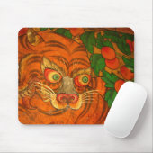 Duckendes Tiger mousepad (Mit Mouse)