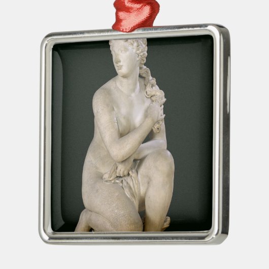 Duckendes Venus, 1686 Silbernes Ornament (Links)