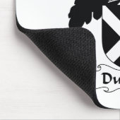 Duckett Familienwappen Mousepad (Ecke)