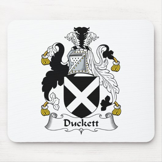 Duckett Familienwappen Mousepad (Vorne)