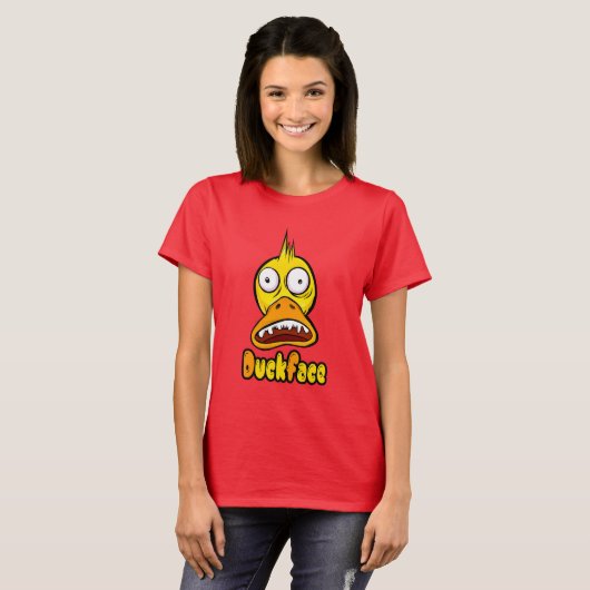 Duckface T-Shirt (Vorne ganz)