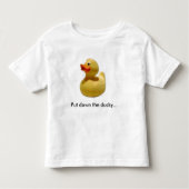 duckie1, legte ducky… nieder kleinkind t-shirt (Vorderseite)