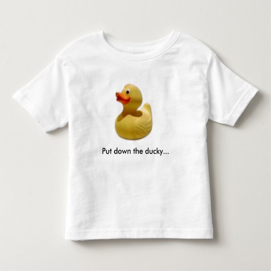 duckie1, legte ducky… nieder kleinkind t-shirt (Vorderseite)
