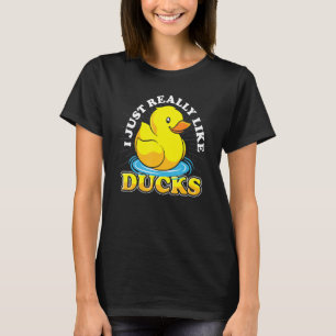 Duckie Duckling Ducky Bath Toy Niedlich Rubber Duc T-Shirt