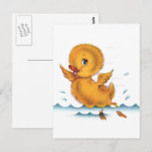 Duckie Postkarte (Vorne/Hinten)