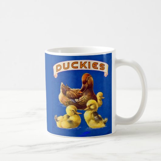 Duckies der 30er Jahre Kaffeetasse (Rechts)