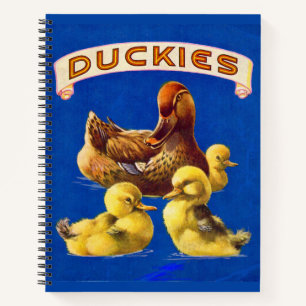Duckies der 30er Jahre Notizblock